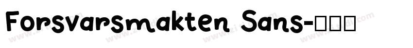 Forsvarsmakten Sans字体转换